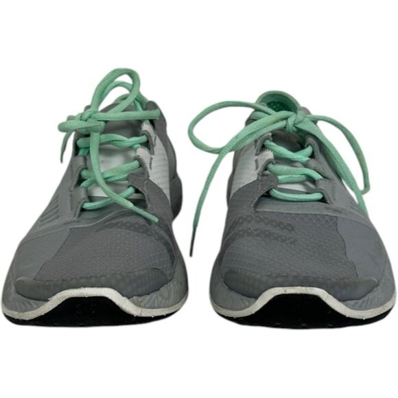 Under Armour Speedform Sneakers Running Shoes Womens Size 9 Grey Teal Athletic - Picture 7 of 12